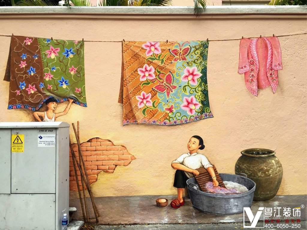 这些令人惊叹的乡村特色3D壁画