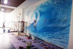 广州海洋主题3D立体画