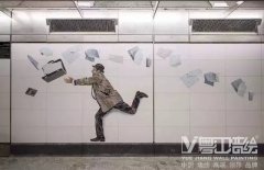 从涂鸦到公共艺术，地铁可以成为地下美术馆！