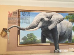 粤江3D墙体彩绘和普通墙体彩绘有什么区别呢