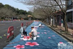 打造艺术与环保相融合的泊油路面彩绘风景